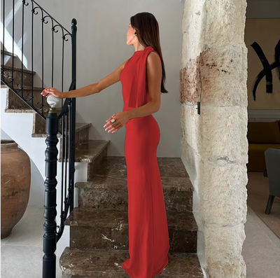 Helena | Ärmelloses Maxikleid