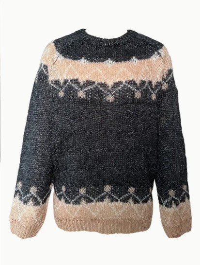 Modischer Strickpullover für Damen