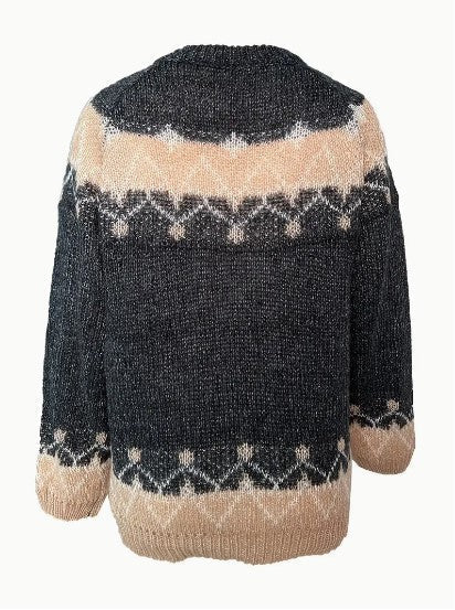 Modischer Strickpullover für Damen