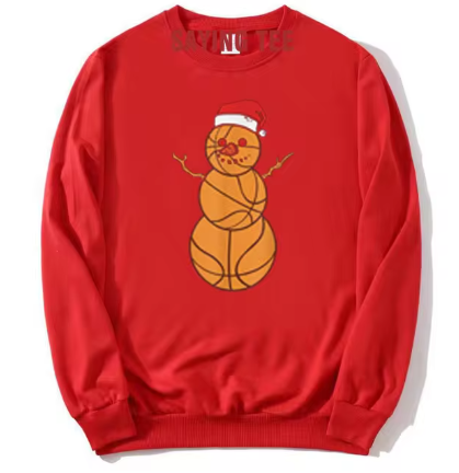 Krystel® | Mit Basketball-Schneemann-Weihnachtssportstil