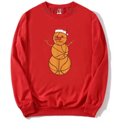 Krystel® | Mit Basketball-Schneemann-Weihnachtssportstil