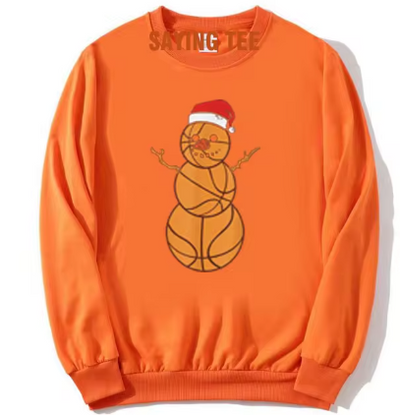 Krystel® | Mit Basketball-Schneemann-Weihnachtssportstil