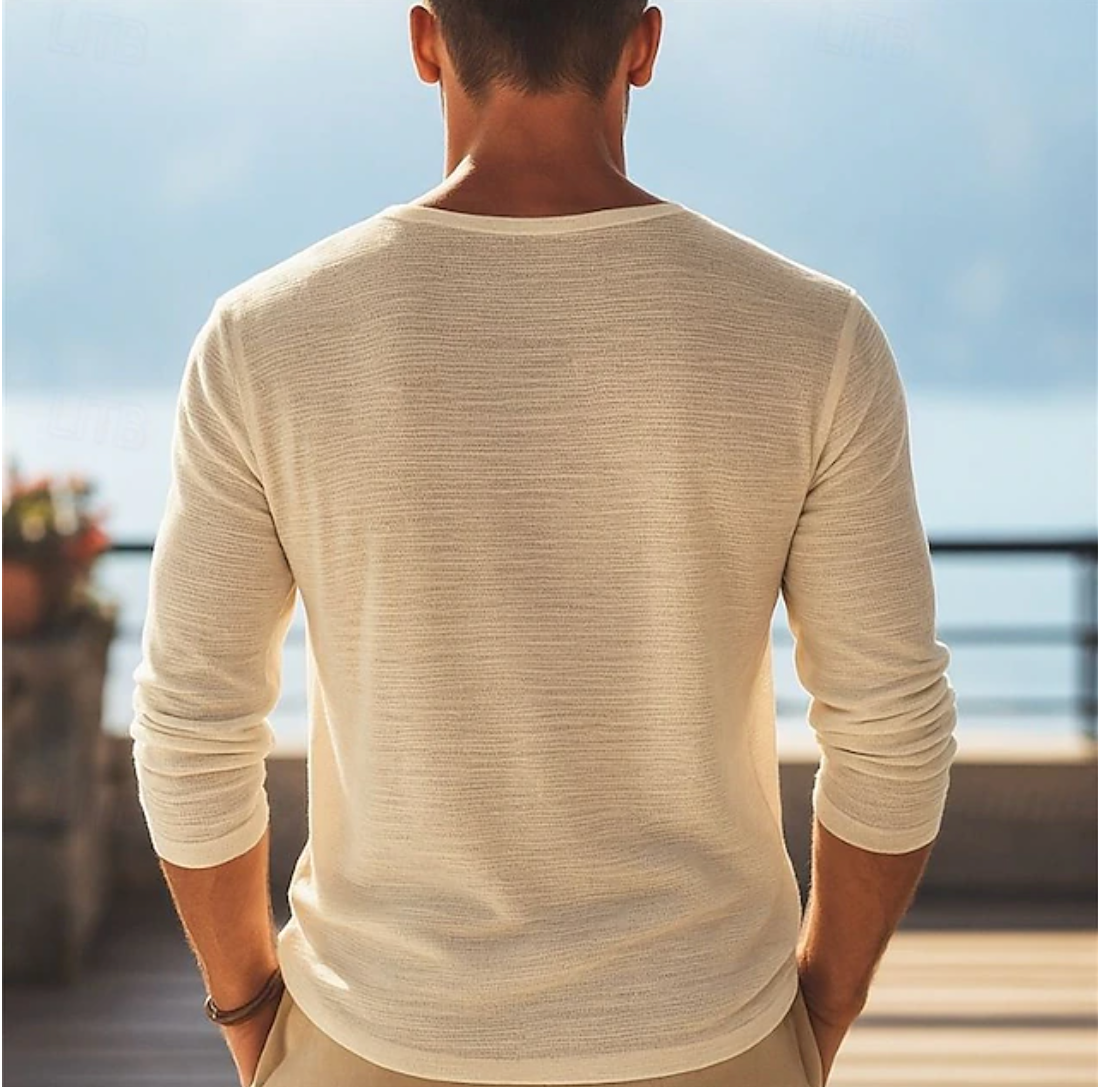 Finn™ | Sommerleichtes Herren-Langarmshirt