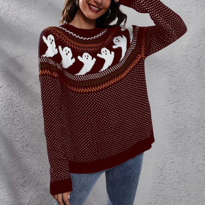 Justyna | Klassischer und eleganter Winterpullover