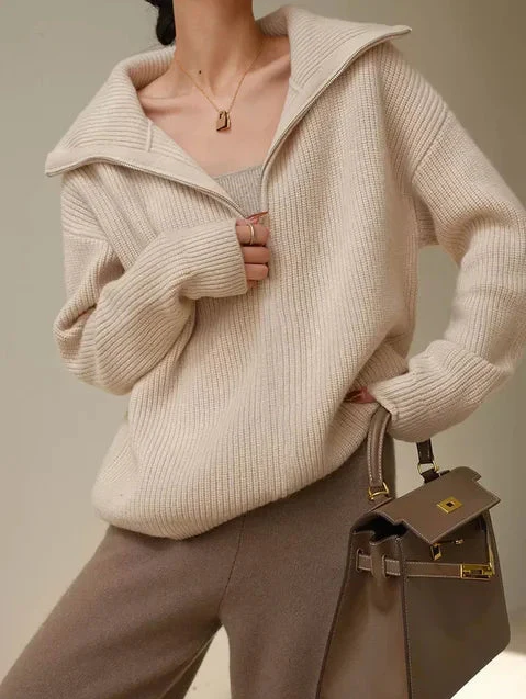 Cosima | Moderner und vielseitiger Winterpullover