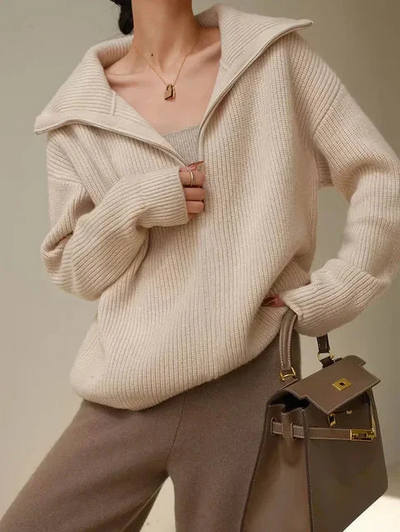 Cosima | Moderner und vielseitiger Winterpullover