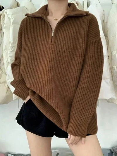 Cosima | Moderner und vielseitiger Winterpullover