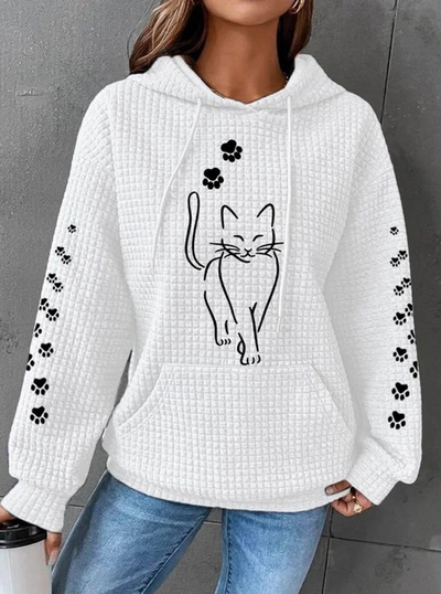 Rebeca® | L Bequemer und warmer Kapuzenpullover für Damen