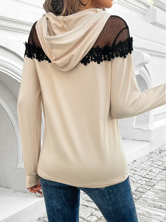 Ila – eleganter mesh-hoodie