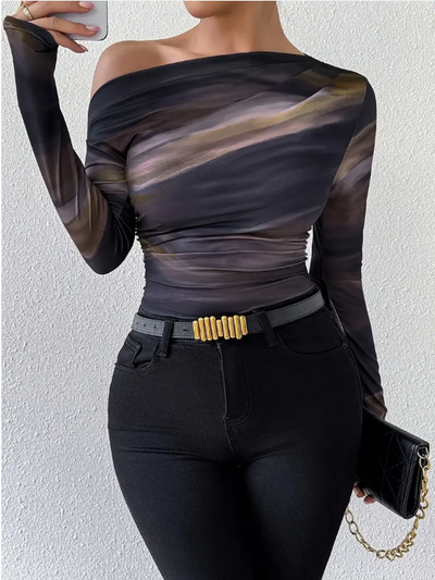 Valeria – stylisches schulterfreies top