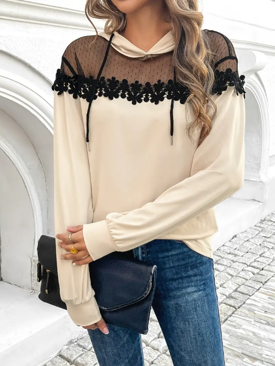 Ila – eleganter mesh-hoodie