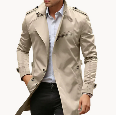 Dominik | eleganter leichter trenchcoat für herren