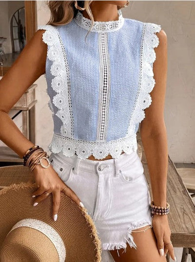 Valentina - ärmelloses baumwolltop