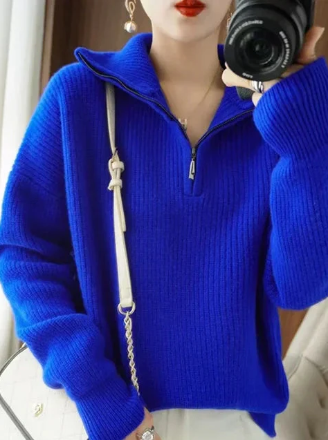 Cosima | Moderner und vielseitiger Winterpullover