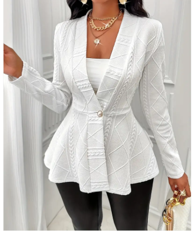 Savannah - eleganter strickblazer