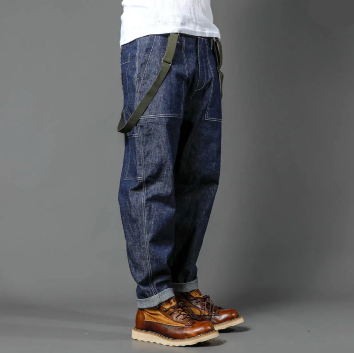 Eliott™ | Lockere Denim-Latzhose mit Hosenträgern