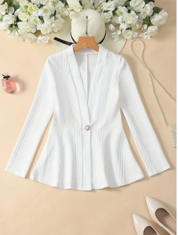 Savannah - eleganter strickblazer