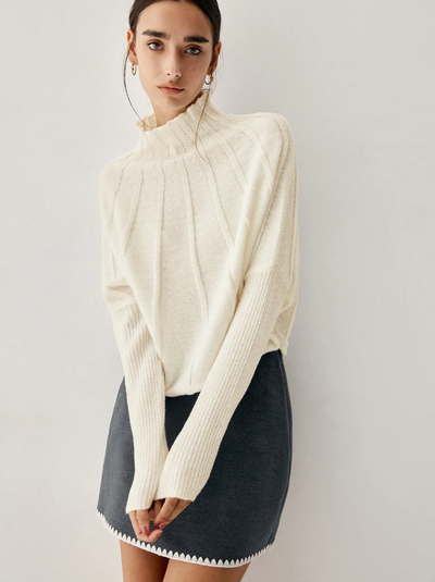 Kasey | Moderner und vielseitiger Winterpullover