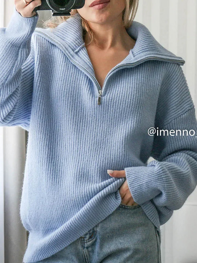 Cosima | Moderner und vielseitiger Winterpullover