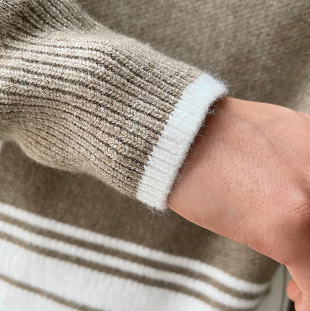 Evelin | Schicker und entspannter Winterpullover