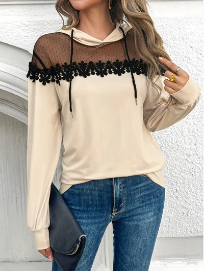 Ila – eleganter mesh-hoodie