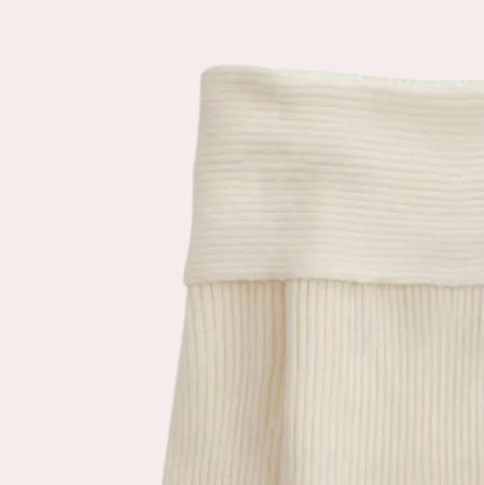 Leorina - stylischer off-shoulder-pullover für damen mit elegantem strickmuster