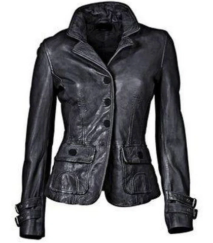 Glorias - elegante premium-lederjacke für damen