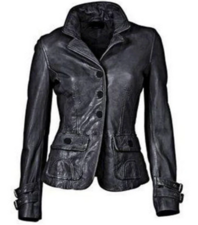 Glorias - elegante premium-lederjacke für damen