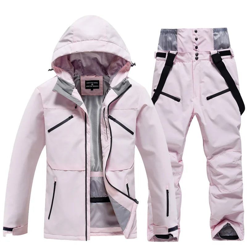 Unisex Winter Skianzug | Zweiteiliges Set