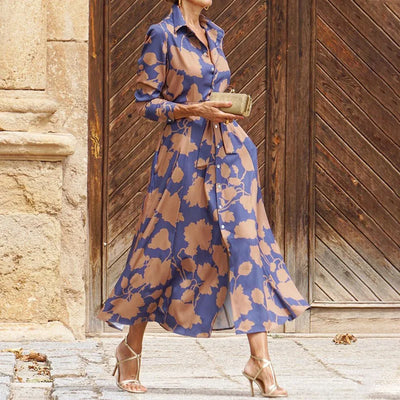 Floriza – Klassisches Hemdblusenkleid für zeitlosen Stil