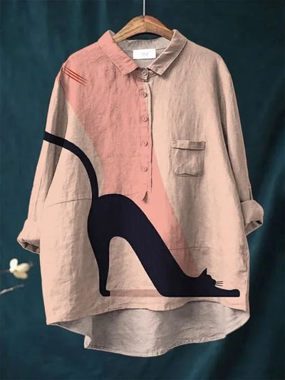 Regina | Katzen-Kunst-T-Shirt