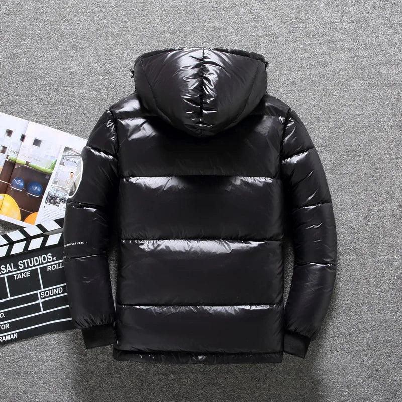 Herren Daunen Jacke Mit Kapuze | Winter