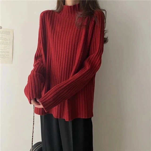 Eleganter Strickpullover für Damen