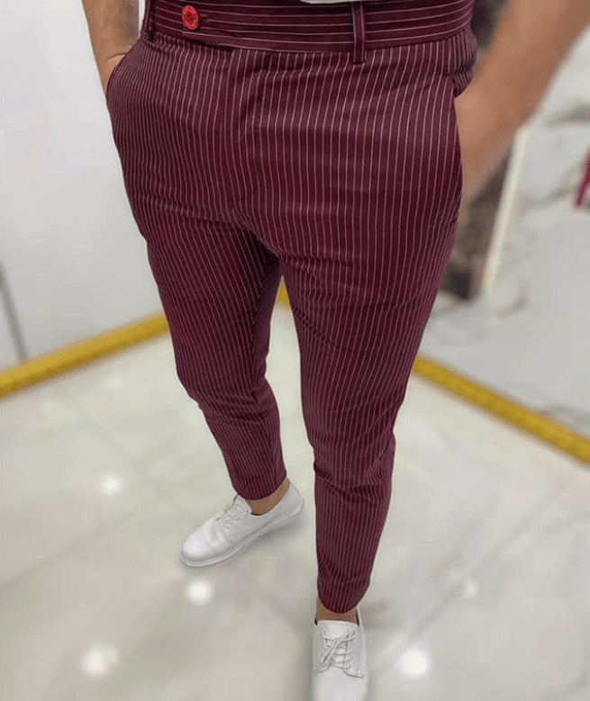 Slim-Fit Casual Herrenhose – Stilvolle Hosen Herren für Komfort und Eleganz