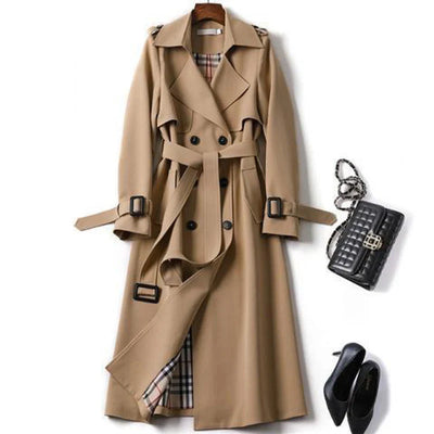 Ann Eleganter Winter-Trenchcoat