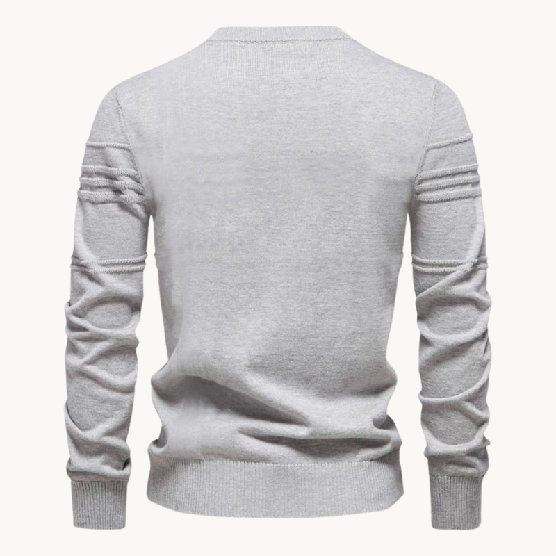 Melvin | Stilvoller Pullover mit Liniendesign