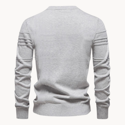 Melvin | Stilvoller Pullover mit Liniendesign