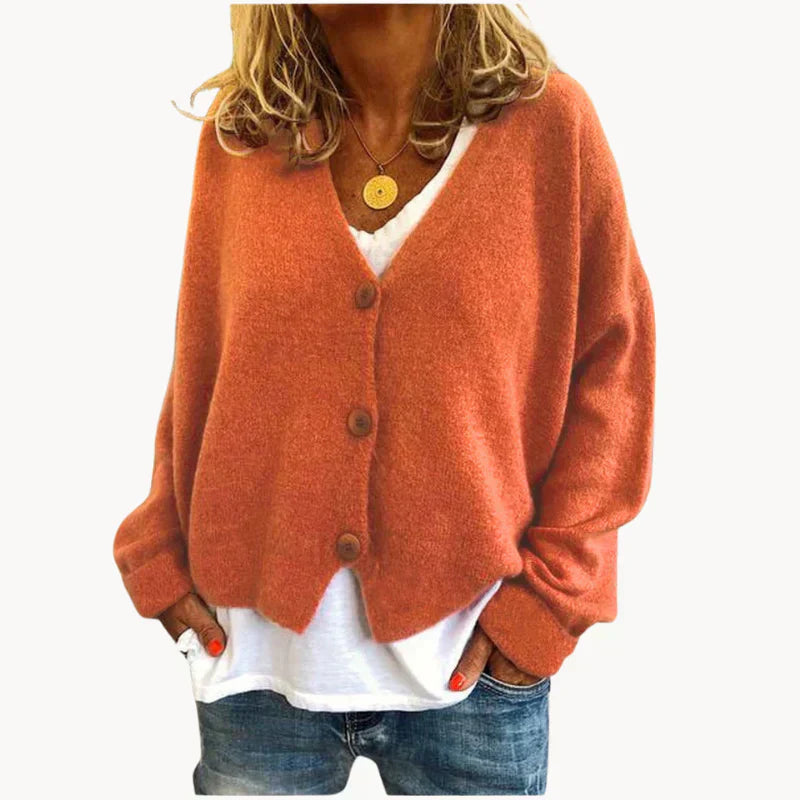 Beatrix | Trendige und elegante Winter-Strickjacke