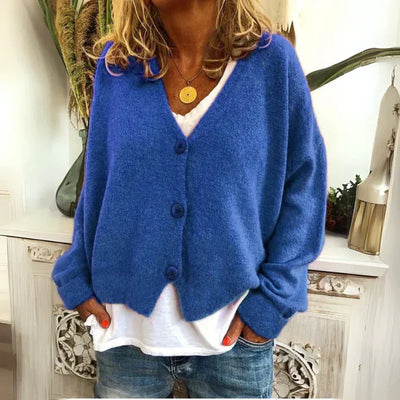 Beatrix | Trendige und elegante Winter-Strickjacke