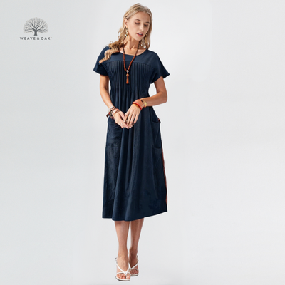 Judith | Lockeres Bauchbedeckendes Kleid