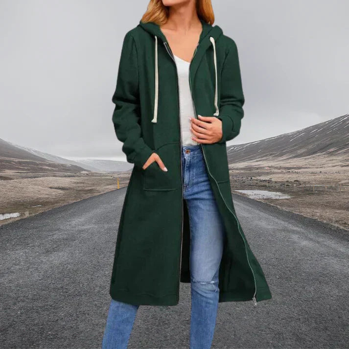 Evadne | Mühelose und trendige Winter-Strickjacke