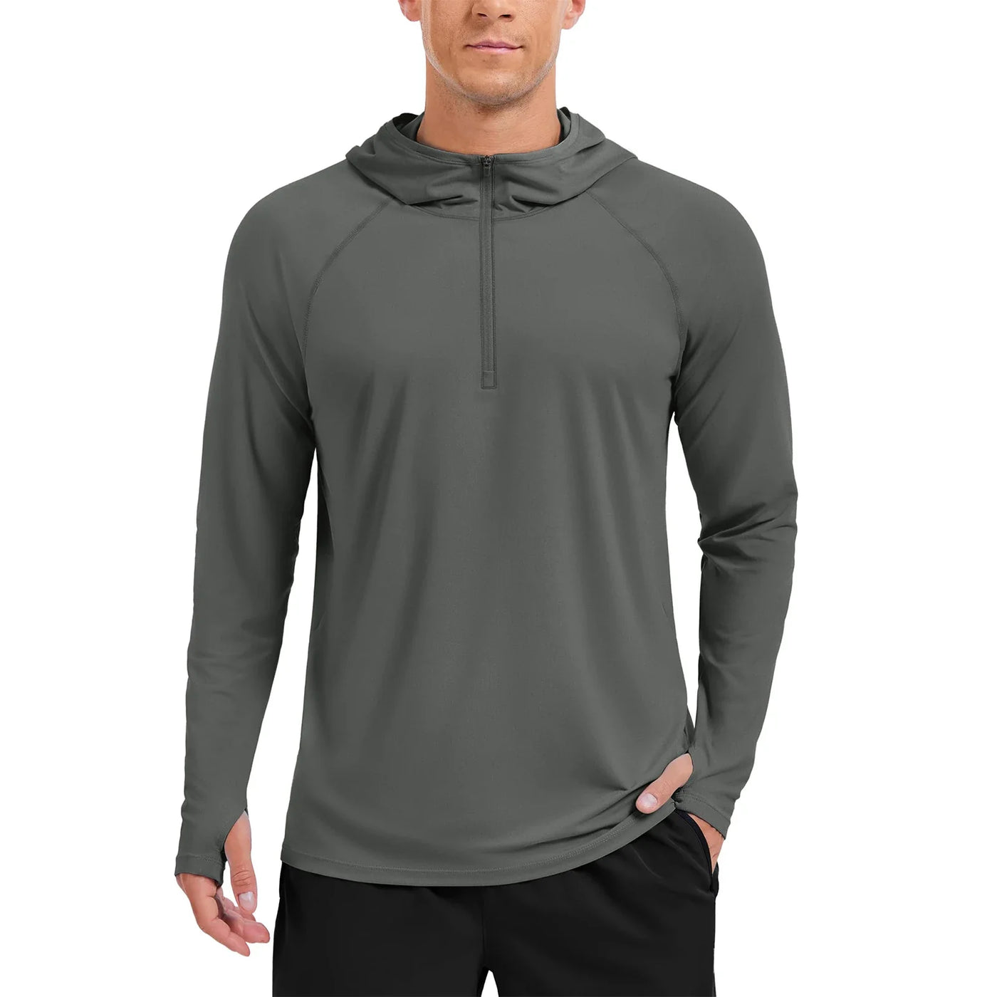 Sanor | Atmungsaktives Langarmshirt für Herren UV-Schutz