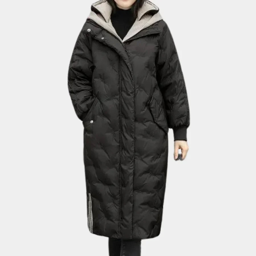 Hallie - stylischer wintermantel für damen mit modischem touch