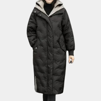 Hallie - stylischer wintermantel für damen mit modischem touch