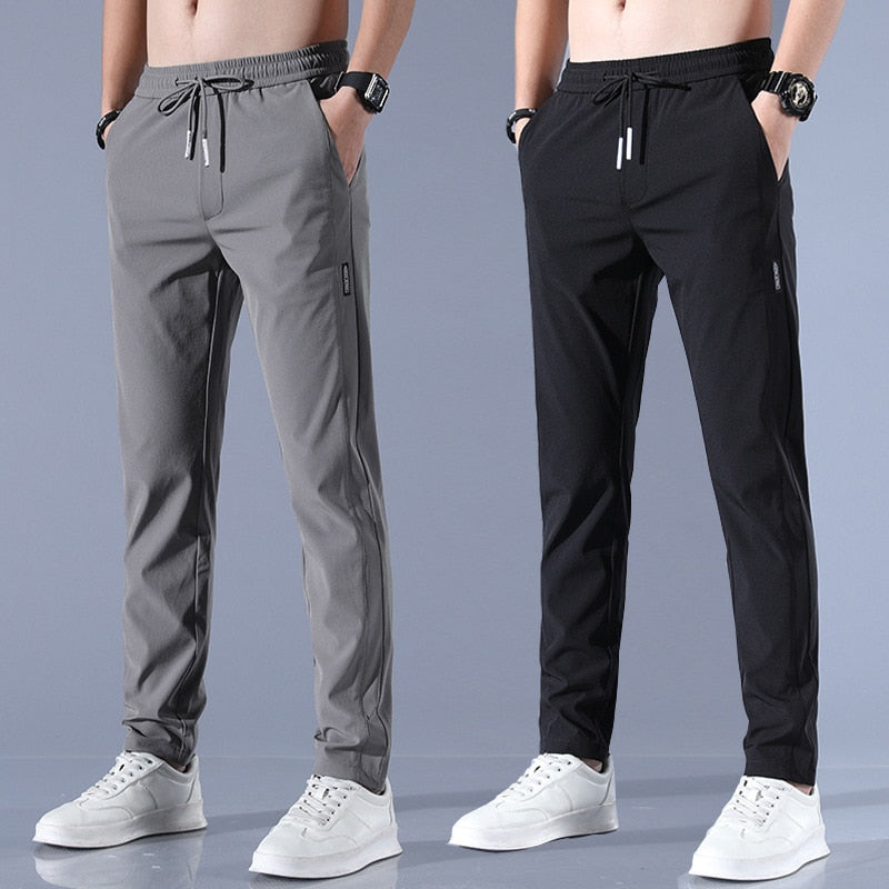 Hevaro | Schnelltrocknende Herrenhose für Alltag Slim Fit