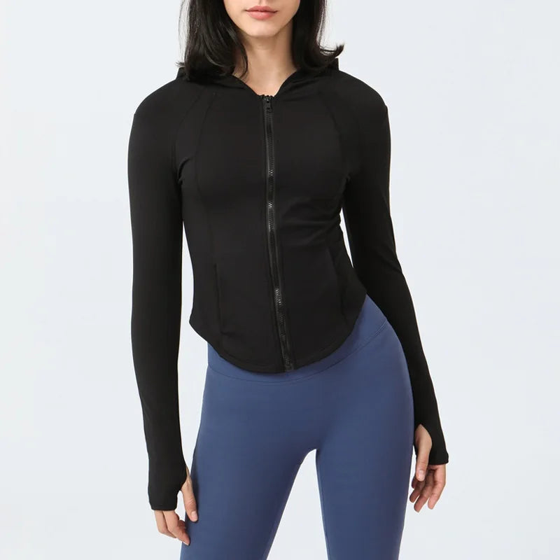 Werosa | Atmungsaktive Fitnessjacke für Damen Winter