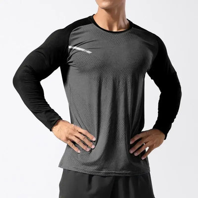 Exos | Schnelltrocknendes Langarmshirt für Herren Fitness