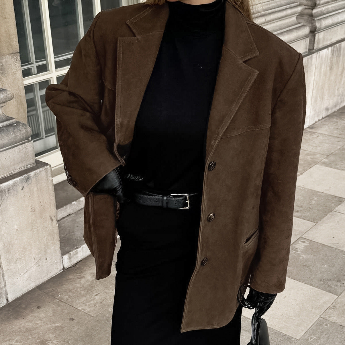 Lilly - wildlederjacke - vintage
