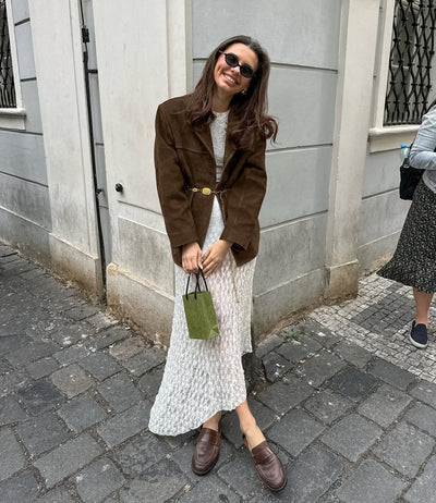 Lilly - wildlederjacke - vintage