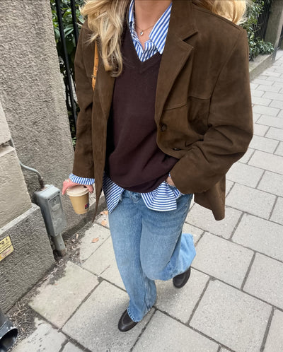 Lilly - wildlederjacke - vintage